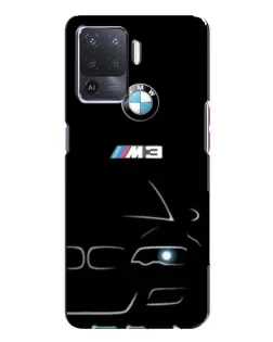 Чехол для OPPO A94 с картинкой «Минималистичный принт BMW M3» Чехол для OPPO A94 с картинкой «Минималистичный принт BMW M3»
