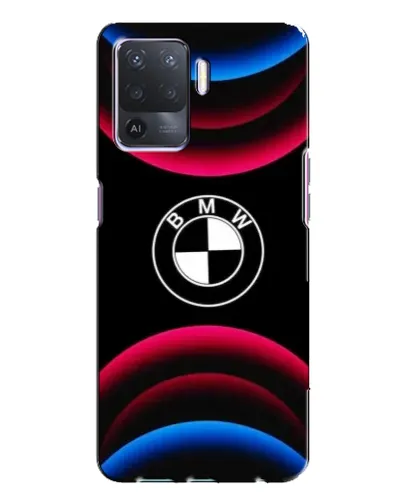 Чехол для OPPO A94 с картинкой «Логотип BMW и неоновые дуги» Чехол для OPPO A94 с картинкой «Логотип BMW и неоновые дуги»