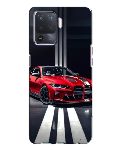 Чехол для OPPO A94 с картинкой «Красная BMW на дороге» Чехол для OPPO A94 с картинкой «Красная BMW на дороге»