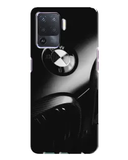 Чехол для OPPO A94 с картинкой «Эмблема BMW — макро» Чехол для OPPO A94 с картинкой «Эмблема BMW — макро»