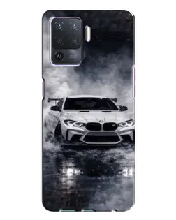 Чехол для OPPO A94 с картинкой «BMW сквозь туман» Чехол для OPPO A94 с картинкой «BMW сквозь туман»