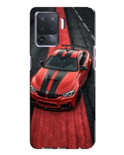 Чехол для OPPO A94 с картинкой «BMW на красной дорожке» Чехол для OPPO A94 с картинкой «BMW на красной дорожке»