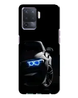 Чехол для OPPO A94 с картинкой «BMW — ночной взгляд» Чехол для OPPO A94 с картинкой «BMW — ночной взгляд»
