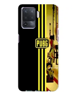 Чохол для OPPO A94 з картинкою «PUBG — камуфляжний шолом»