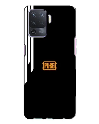 Чехол для OPPO A94 с картинкой «PUBG — вертикальные линии»