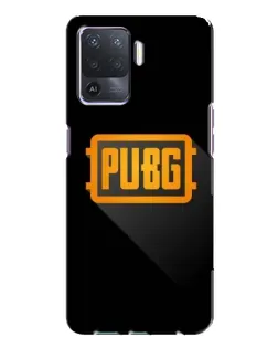 Чехол для OPPO A94 с картинкой «PUBG — рамка лого»