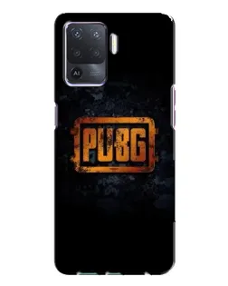 Чехол для OPPO A94 с картинкой «PUBG — золотой логотип»