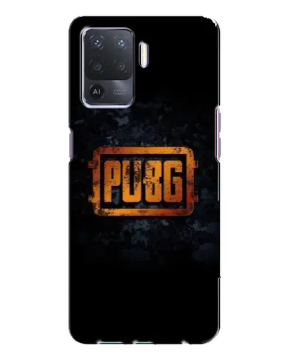 Чехол для OPPO A94 с картинкой «PUBG — золотой логотип»