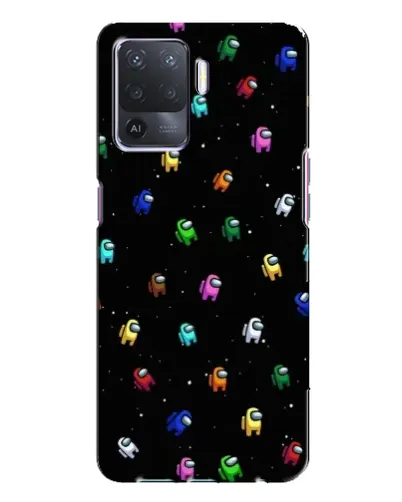 Чехол для OPPO A94 с картинкой «Экипаж Among Us»