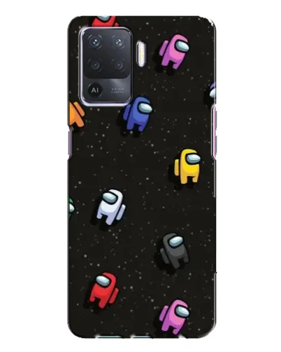 Чехол для OPPO A94 с картинкой «Космический паттерн Among Us»