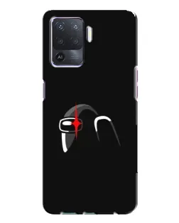 Чохол для OPPO A94 з картинкою «Among Us шолом»