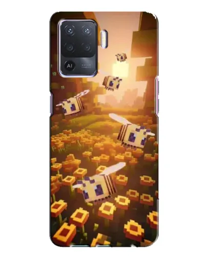 Чехол для OPPO A94 с картинкой «Поле подсолнухов»