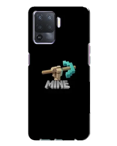 Чехол для OPPO A94 с картинкой «Алмазная кирка»