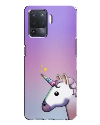 Чехол для OPPO A94 с картинкой «Единорог градиент»