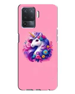 Чехол для OPPO A94 с картинкой «Сказочный единорог»