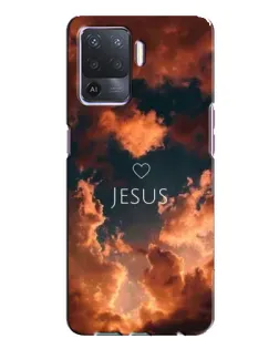 Чохол для OPPO A94 з картинкою «Сяйво Імені Jesus»