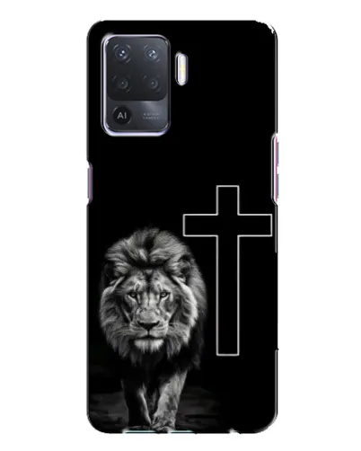 Чохол для OPPO A94 з картинкою «Лев та Хрест» Чохол для OPPO A94 з картинкою «Лев та Хрест»