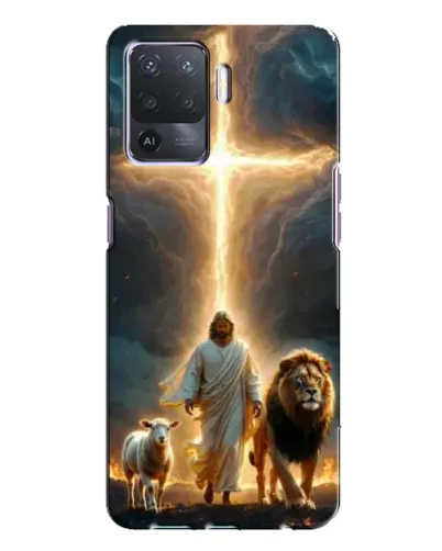 Чохол для OPPO A94 з картинкою «Лев Юди та Світло» Чохол для OPPO A94 з картинкою «Лев Юди та Світло»