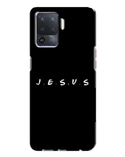 Чохол для OPPO A94 з картинкою «Крапки віри J.E.S.U.S.»