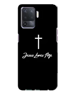 Чохол для OPPO A94 з картинкою «Ісус любить тебе»