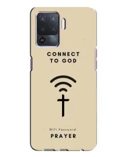 Чехол для OPPO A94 с картинкой «Молитва Connect»
