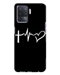 Чехол для OPPO A94 с картинкой «Пульс веры»