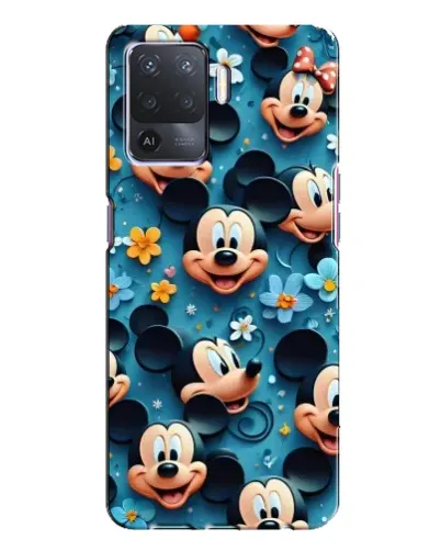 Чехол для OPPO A94 с картинкой «Паттерн Микки и Минни» Чехол для OPPO A94 с картинкой «Паттерн Микки и Минни»