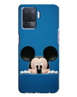 Чехол для OPPO A94 с картинкой «Микки выглядывает»
