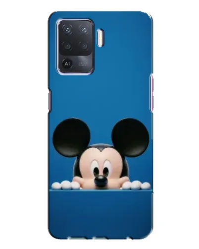 Чехол для OPPO A94 с картинкой «Микки выглядывает» Чехол для OPPO A94 с картинкой «Микки выглядывает»