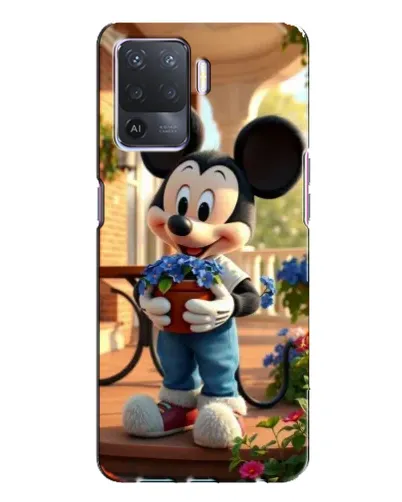 Чехол для OPPO A94 с картинкой «Микки садовод» Чехол для OPPO A94 с картинкой «Микки садовод»