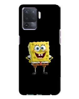 Чехол для OPPO A94 с картинкой «Классический Губка Боб»