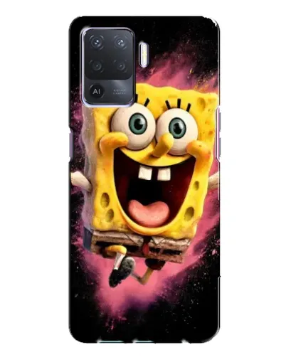 Чехол для OPPO A94 с картинкой «Взрывной Спанч Боб»