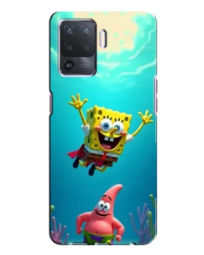 Чехол для OPPO A94 с картинкой «Спанч Боб под водой» Чехол для OPPO A94 с картинкой «Спанч Боб под водой»