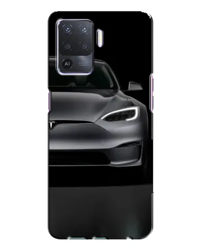 Чехол для OPPO A94 с картинкой «Tesla Model S Look»