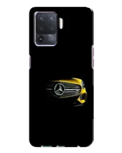 Чехол для OPPO A94 с картинкой «Mercedes — ретро стиль»