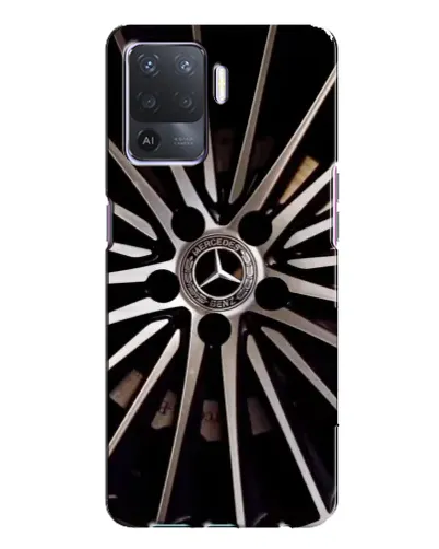 Чехол для OPPO A94 с картинкой «Диск Mercedes»
