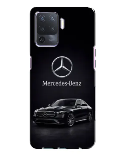 Чехол для OPPO A94 с картинкой «Mercedes — решетка радиатора»