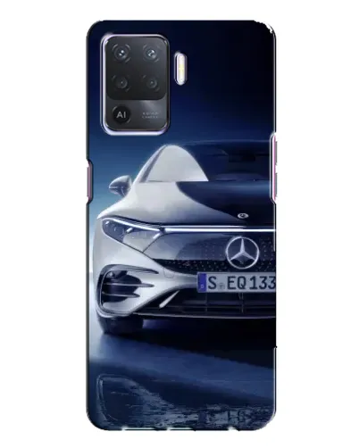 Чехол для OPPO A94 с картинкой «Mercedes EQ — будущее»