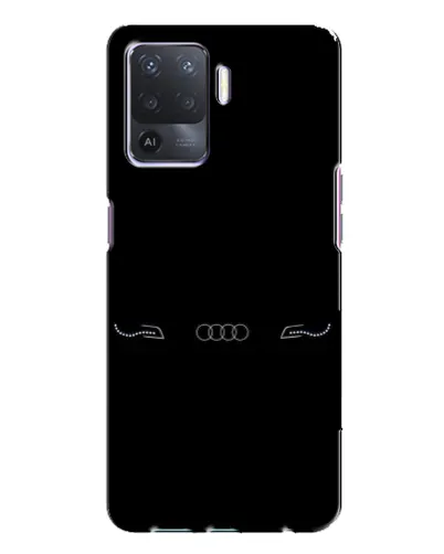 Чехол для OPPO A94 с картинкой «Audi — световой подпись» Чехол для OPPO A94 с картинкой «Audi — световой подпись»