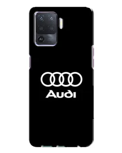 Чехол для OPPO A94 с картинкой «Классическое лого Audi»