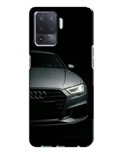 Чехол для OPPO A94 с картинкой «Audi — детализация кузова»