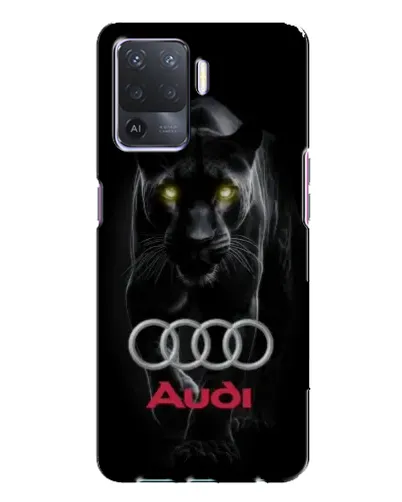 Чехол для OPPO A94 с картинкой «Пантера и Audi» Чехол для OPPO A94 с картинкой «Пантера и Audi»
