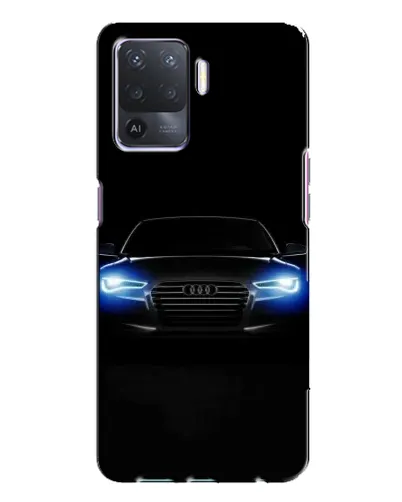 Чехол для OPPO A94 с картинкой «Audi в неоне» Чехол для OPPO A94 с картинкой «Audi в неоне»
