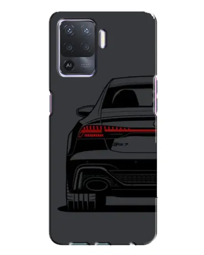 Чехол для OPPO A94 с картинкой «Задняя часть Audi — арт» Чехол для OPPO A94 с картинкой «Задняя часть Audi — арт»