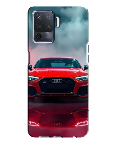 Чехол для OPPO A94 с картинкой «Audi RS — красный стиль» Чехол для OPPO A94 с картинкой «Audi RS — красный стиль»