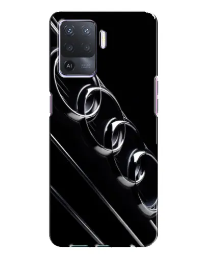 Чехол для OPPO A94 с картинкой «Audi — абстрактные кольца» Чехол для OPPO A94 с картинкой «Audi — абстрактные кольца»