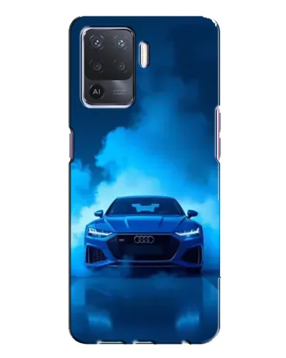 Чехол для OPPO A94 с картинкой «Audi — голубая энергия» Чехол для OPPO A94 с картинкой «Audi — голубая энергия»