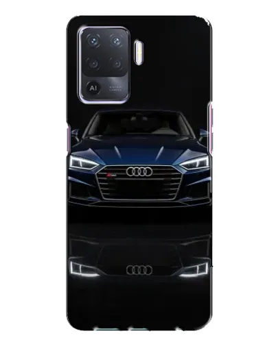 Чехол для OPPO A94 с картинкой «Audi — ночное отражение» Чехол для OPPO A94 с картинкой «Audi — ночное отражение»