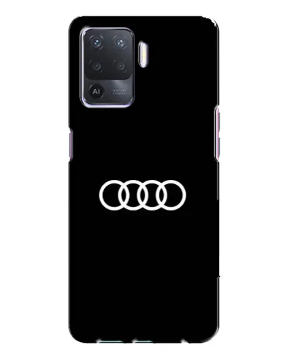 Чехол для OPPO A94 с картинкой «Audi White Logo» Чехол для OPPO A94 с картинкой «Audi White Logo»
