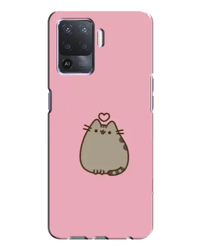Чехол для OPPO A94 с картинкой «Pusheen сердце» Чехол для OPPO A94 с картинкой «Pusheen сердце»